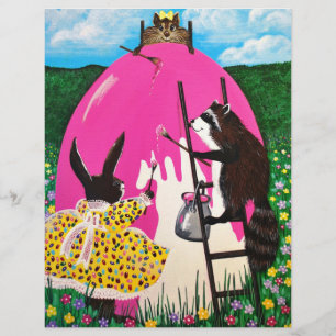 Papel Timbrado Pintura do EGG GIGANTE