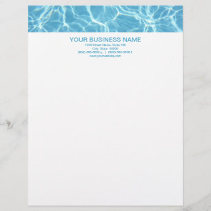 Papel Timbrado Piscina