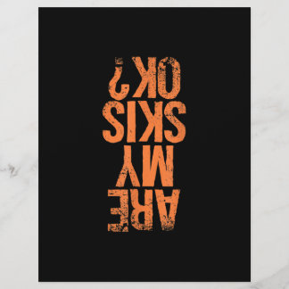 Papel Timbrado Pista de esqui | Os Meus Pregos Estão Bem?