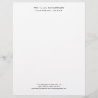 Planilha profissional moderna minimalista