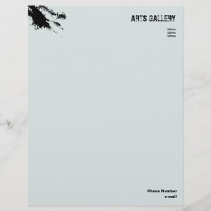 Papel Timbrado Ponta Modelo de Mama Azul-Claro