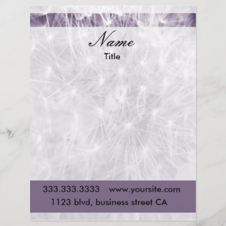 Papel Timbrado pontas de dandelion