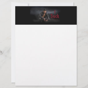 Papel Timbrado Presas de vampiro de Halloween da SlipperyJoe's ch
