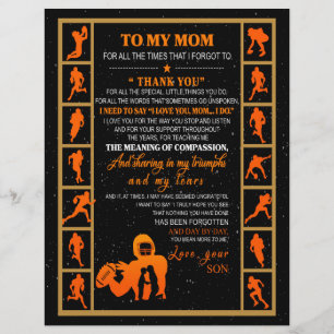 Papel Timbrado Presente da mãe  Carta À Minha Mãe Amor Do Seu 
