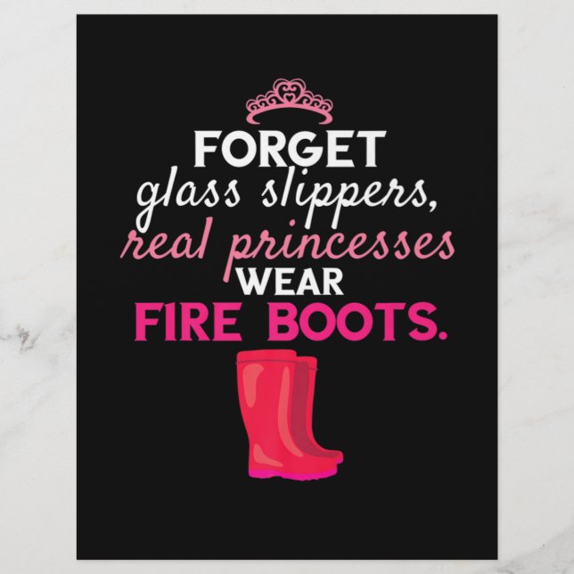 Papel Timbrado Presente do Bombeiro | Eu Pus Bombeiros (Frente)