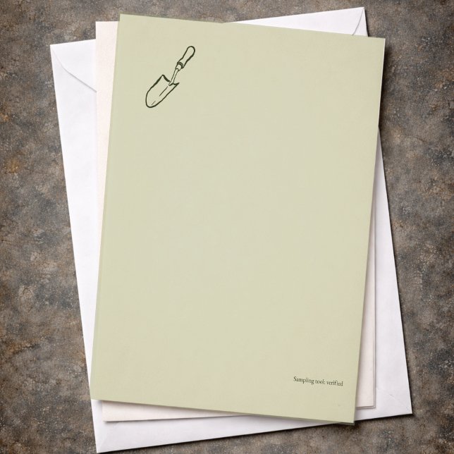 Papel Timbrado Presente para Leitores de Jardim Botânico Minimali (Criador carregado)