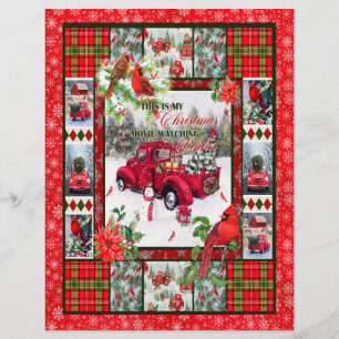 Papel Timbrado Presentes de Natal  Este É O Meu Filme De Natal