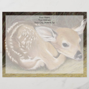 Papel Timbrado Primavera Fawn