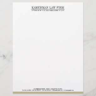 Papel Timbrado Promotor Letterhead