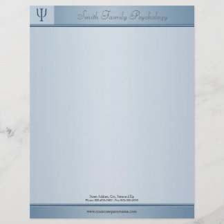Papel Timbrado Psicóloga Letterhead