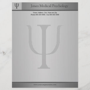 Papel Timbrado Psicóloga Letterhead