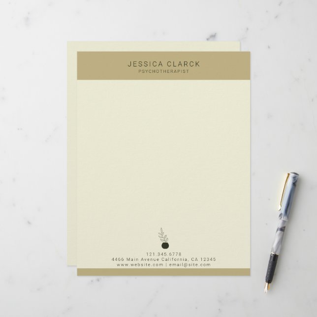 Papel Timbrado Psicoterapeutas e Conselheiros para a Saúde Mental (Frente/Verso In Situ)