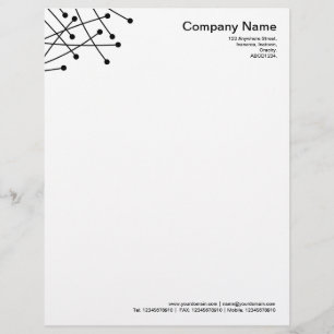 Papel Timbrado Rastreamento de Partículas - Preto