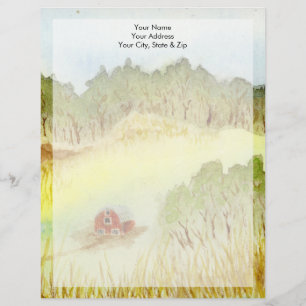 Papel Timbrado Red Barn