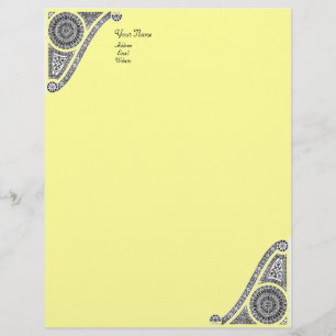 Papel Timbrado RENASCIMENTO,amarelo