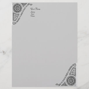 Papel Timbrado RENASCIMENTO,cinza