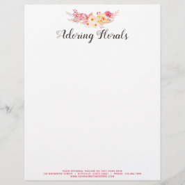 Papel Timbrado Rosas Shabby Chic Rústico Vintage Rosa Desbotado F