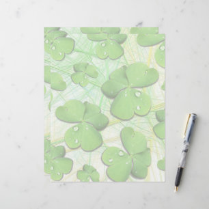 Papel Timbrado Rua Verde Shamrock iPhone 5 Case-Mate de Patrick