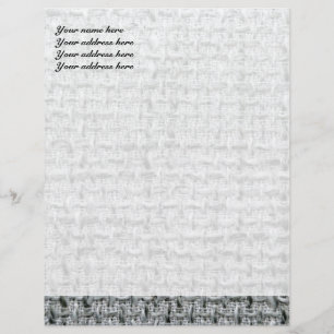 Papel Timbrado Saco de aniagem cinza