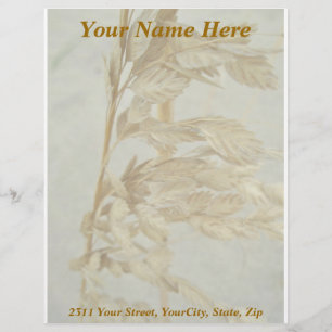 Papel Timbrado Sea Oats Out Banks Série NC