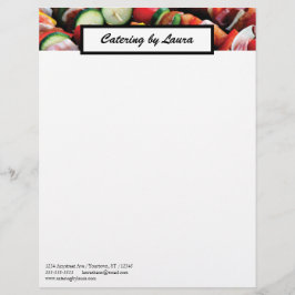 Papel Timbrado Serviço de Alimentação Restaurante Bistrô de Cater