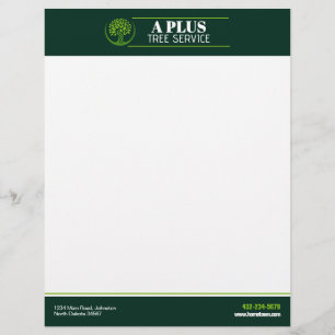 Papel Timbrado Serviço de Podagem de Árvores