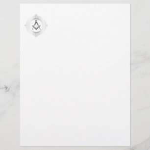 Papel Timbrado Símbolo de maçonaria