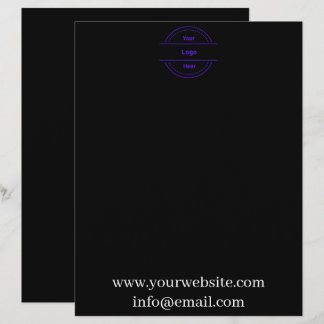 Papel Timbrado Simples Profissional com Logotipo E