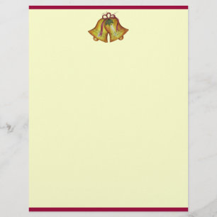 Papel Timbrado Sinos de Natal