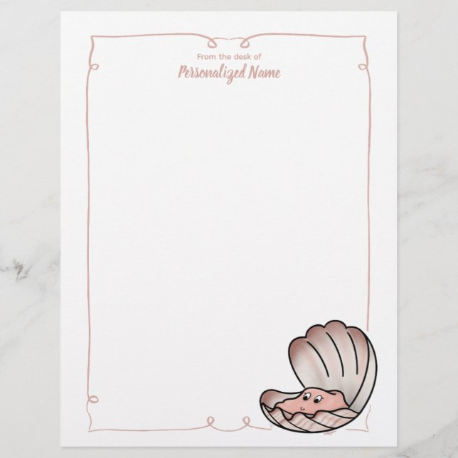 Papel Timbrado Skylar Scallop Unline (Frente)