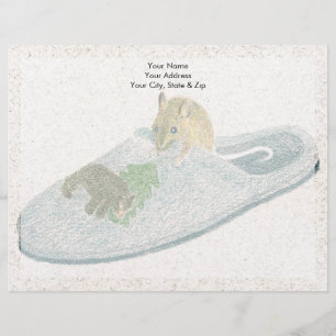 Papel Timbrado Slipper do mouse