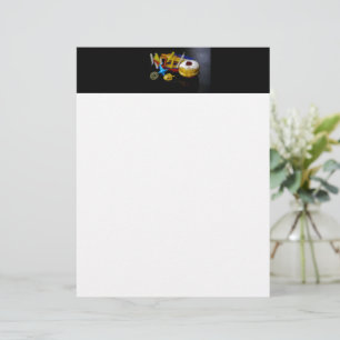 Papel Timbrado SlipperyJoe Hanukkah natureza-morta simbólica feri