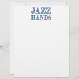 Papel Timbrado SlipperyJoe's musical da Broadway Jazz Hands queer