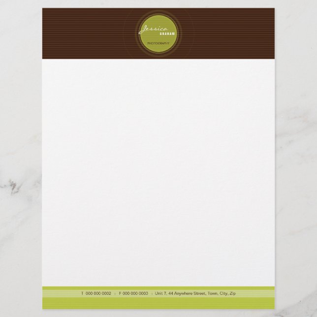 Papel Timbrado SMART BUSINESS LETTERHEAD :: irradiar 2 (Frente)