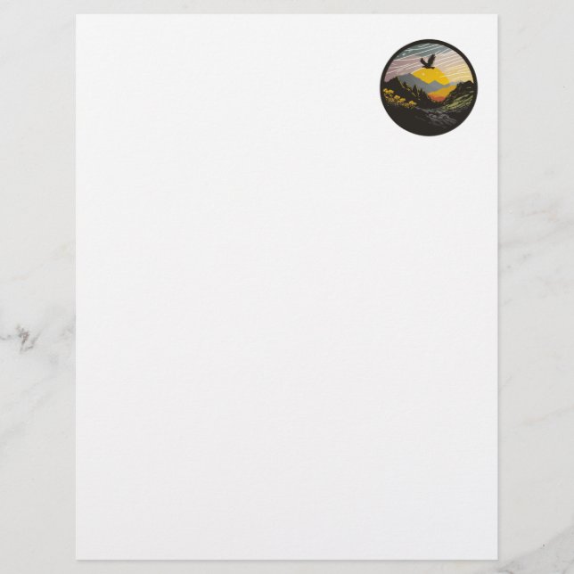 Papel Timbrado Snowdonia (Frente)