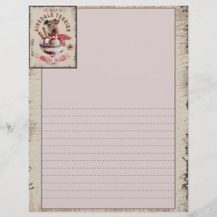 Papel Timbrado Sorvete de cão