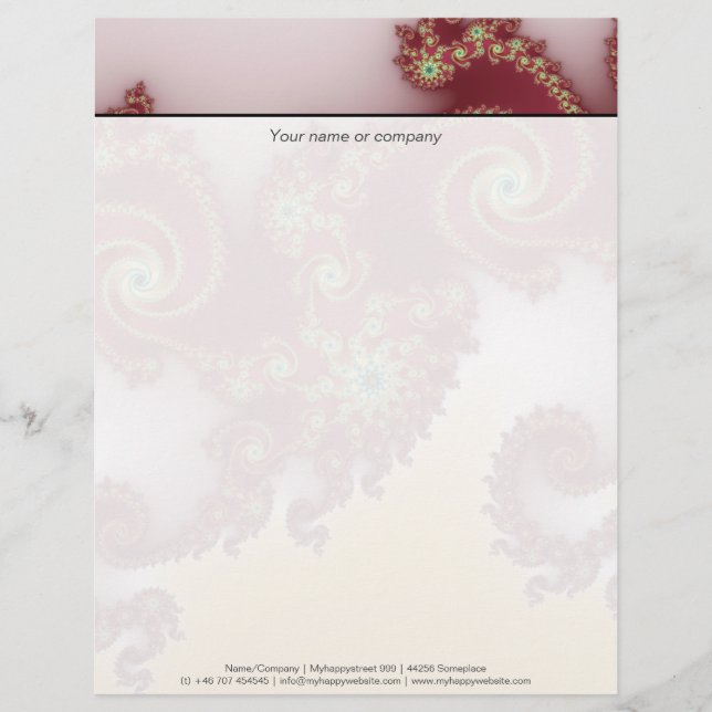 Papel Timbrado Spiraly Goodnes (Frente)