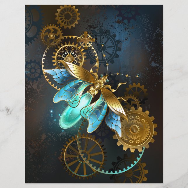 Papel Timbrado Steampunk Firefly (Frente)