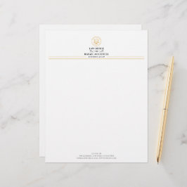 Papel Timbrado Sua empresa de logotipo | Advogado
