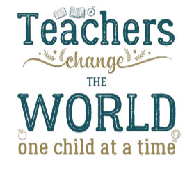 Papel Timbrado Teacher name elegant quote modern white frame