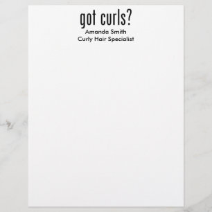 Papel Timbrado Tem Curls?