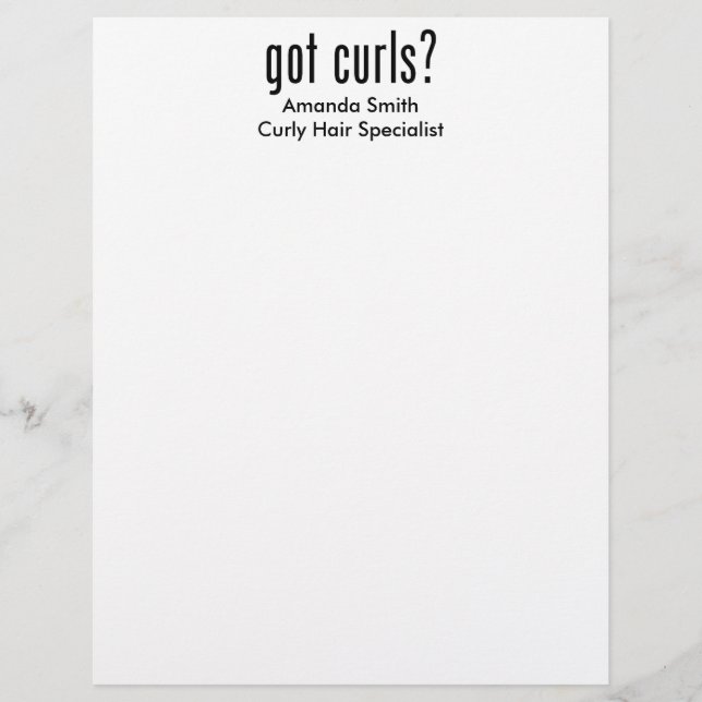 Papel Timbrado Tem o Curls? (Frente)