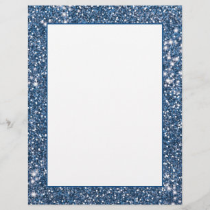 Papel Timbrado Textura azul escura com aspecto de textura