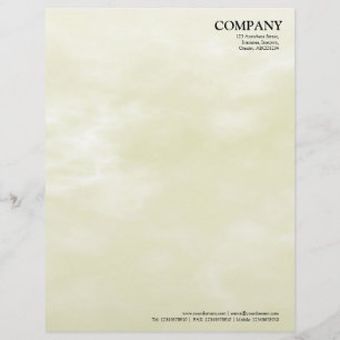 Papel Timbrado Textura do céu 02 Amarelo claro