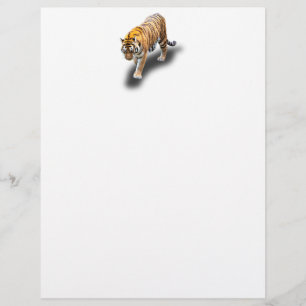 PAPEL TIMBRADO TIGER EM SUA DIREÇÃO