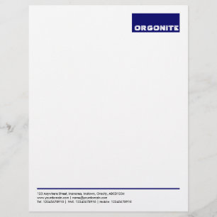 Papel Timbrado Top Tag v2 - Azul Marinho