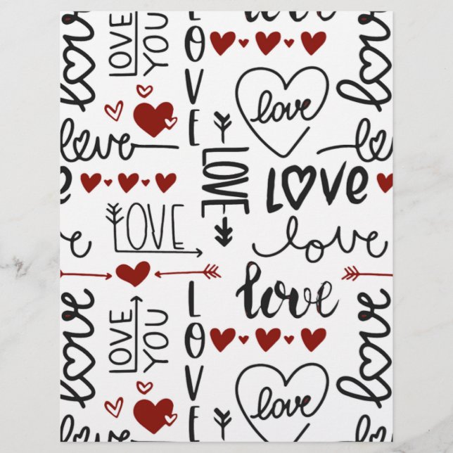 Papel Timbrado Valentines Day (Frente)