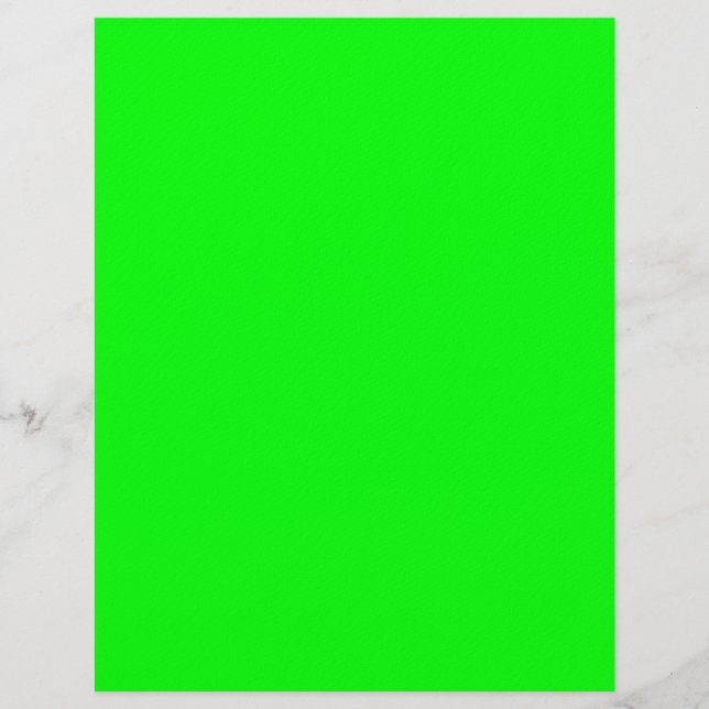 Papel Timbrado Verde Brilhante (Frente)