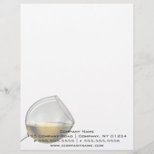 Papel Timbrado Vidro de Vidro - Carta Profissional