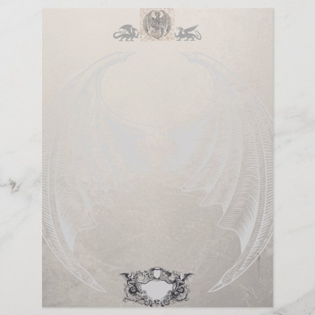 Papel Timbrado Wyvern King (Frente)